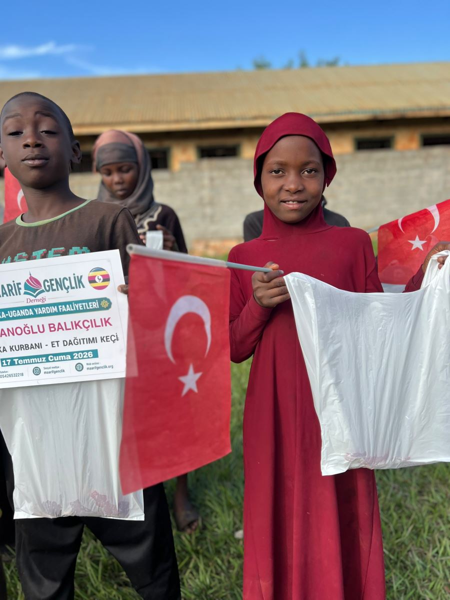 Maarif Gençlik Afrika kurban bağışı organizasyonu